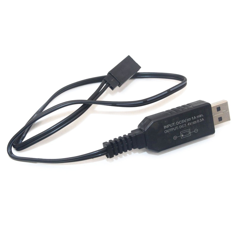 Bancroft 6.4v LiFePo USB Charger with Receiver Plug
