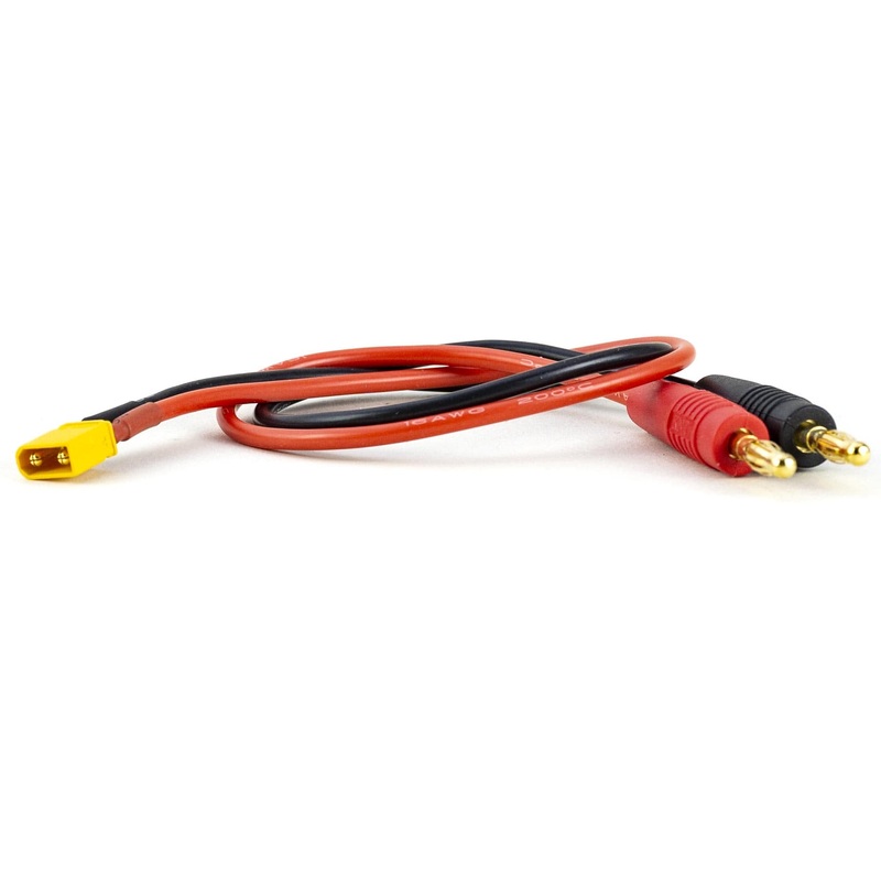 BenchCraft 300mm (12") Charge Lead with XT30 Connector