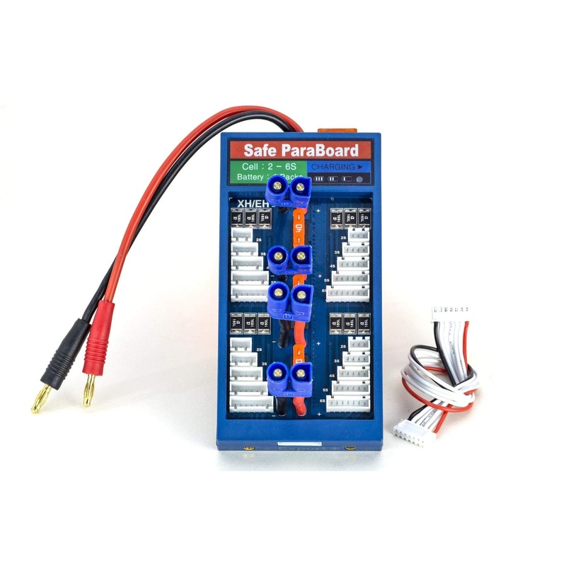 BenchCraft 4-Way 2S-6S EC5 Parallel Charging Board