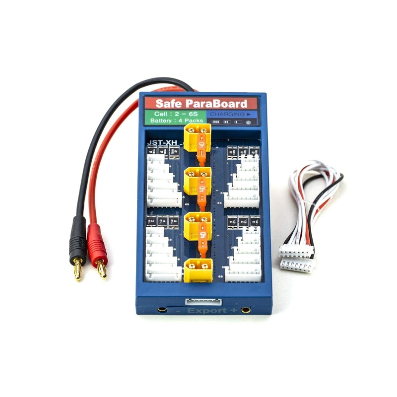 BenchCraft 4-Way 2S-6S XT60 Parallel Charging Board