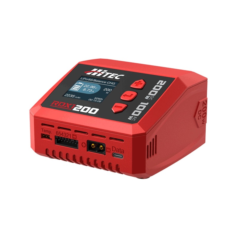 Hitec RDX1 200 AC/DC 100W Multi-Function Smart Charger