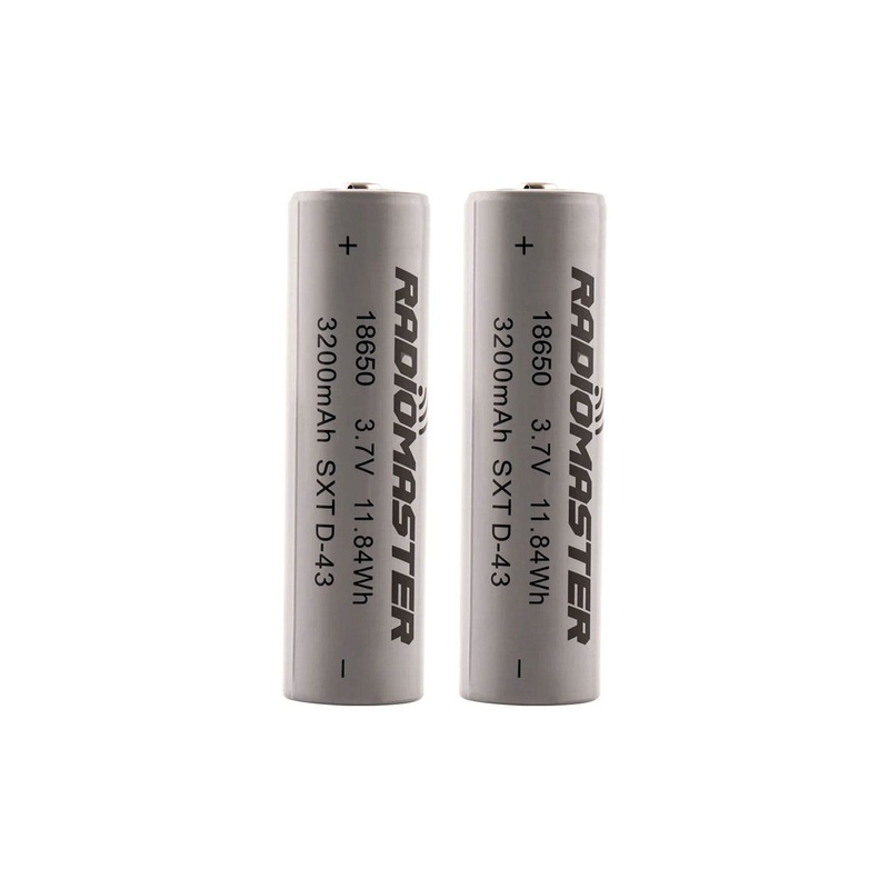 RadioMaster 3200mAh 3.7V 18650 Li-ion Battery (2 Pack)