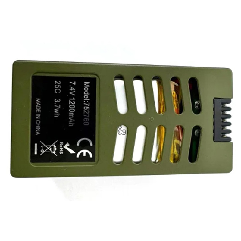 RotorScale 200 Size UH-1 Huey 2S 7.4V 1400mAh LiPo Battery