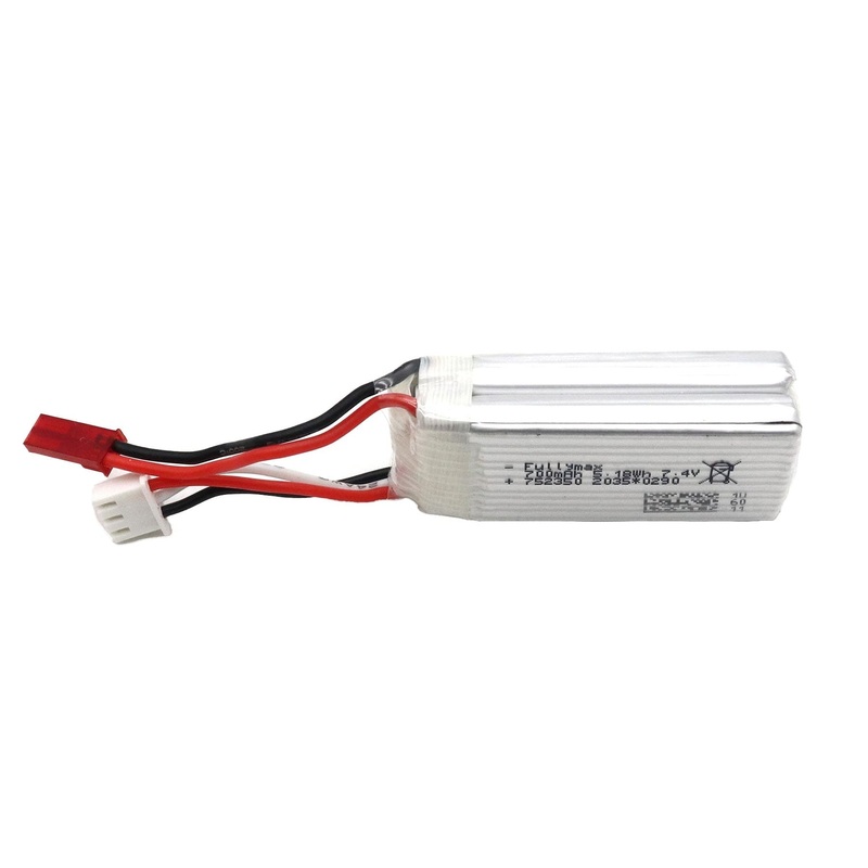 RotorScale 700mAh 2S 7.4V 20C LiPo Battery with JST Connector