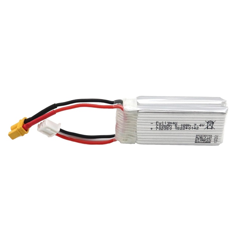 RotorScale 700mAh 2S 7.4V 25C LiPo Battery with XT30 Connector