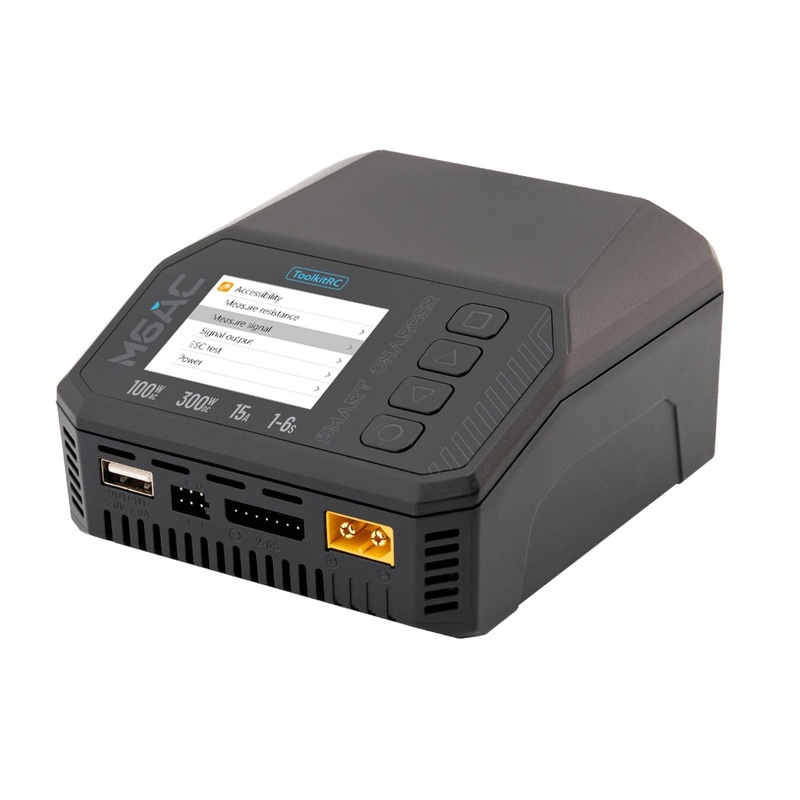 ToolkitRC M6AC 300W 6 Cell (6S) LiPo AC/DC Multifunction Battery Charger