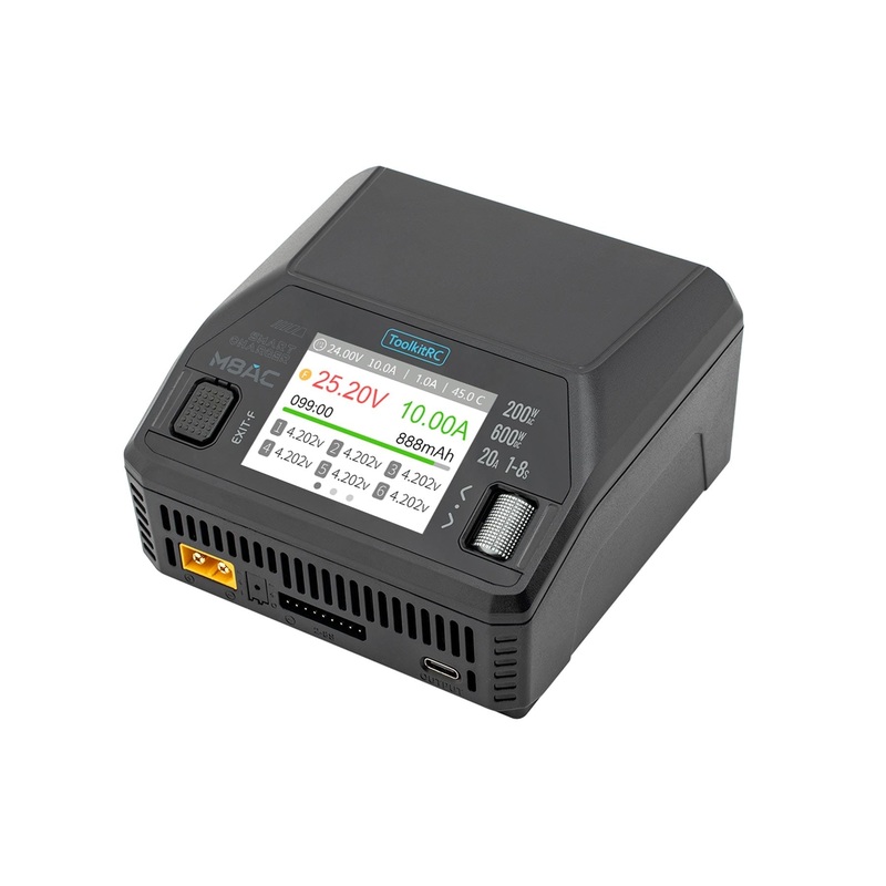 ToolkitRC M8AC 600W 8 Cell (8S) LiPo AC/DC Multifunction Battery Charger
