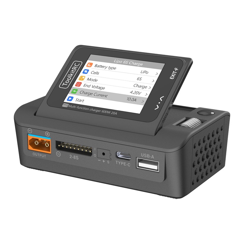 ToolkitRC M9 600W 8 Cell (8S) LiPo DC Multifunction Battery Charger