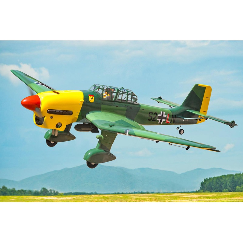 Black Horse Junkers Ju 87 B-2 Stuka 2300mm (90.5") Wingspan - ARF