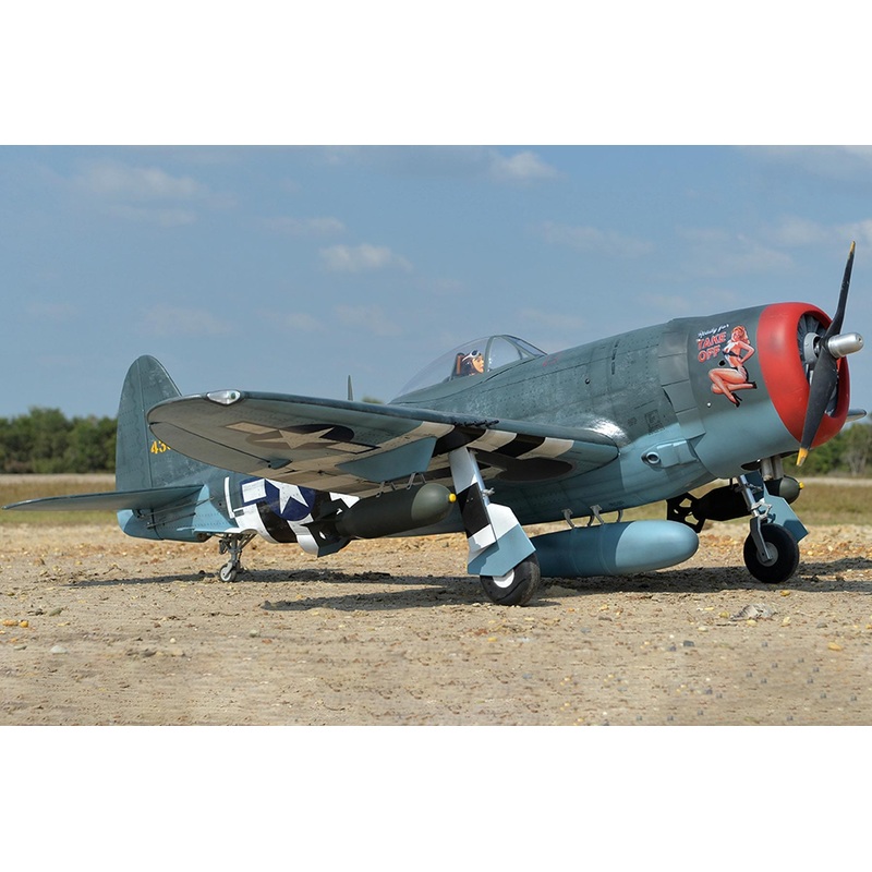 Black Horse P-47D Thunderbolt 2259mm (88.9") Wingspan - ARF