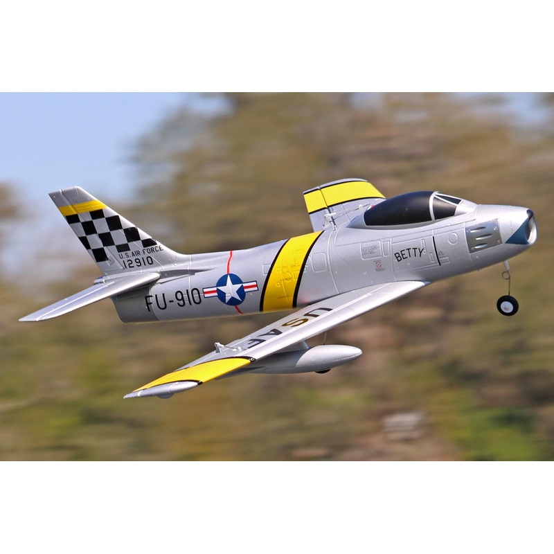 Freewing F-86 Sabre 64mm V2 EDF Jet with Landing Gear - PNP