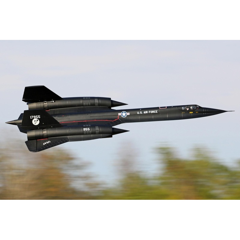 Freewing SR-71 Blackbird Twin 70mm EDF Jet With Gyro - PNP