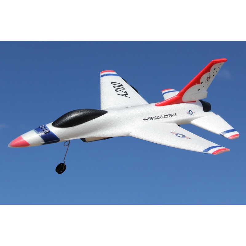 XK A200 F-16 with Gyro 290mm (11.4") Wingspan - RTF