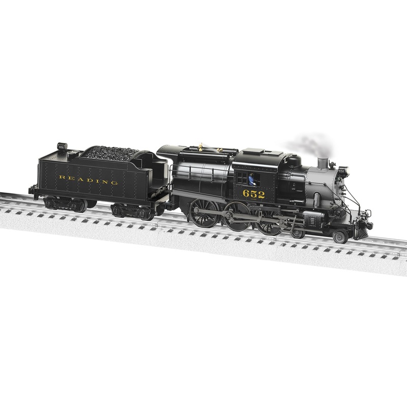 Lionel 2131440 O Scale Legacy Camelback 4-6-0 Steam Locomotive Reading RDG 652
