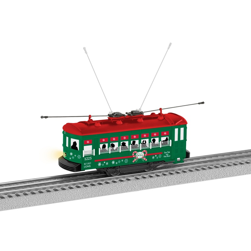 Lionel 2135140 O Gauge North Pole Trolley