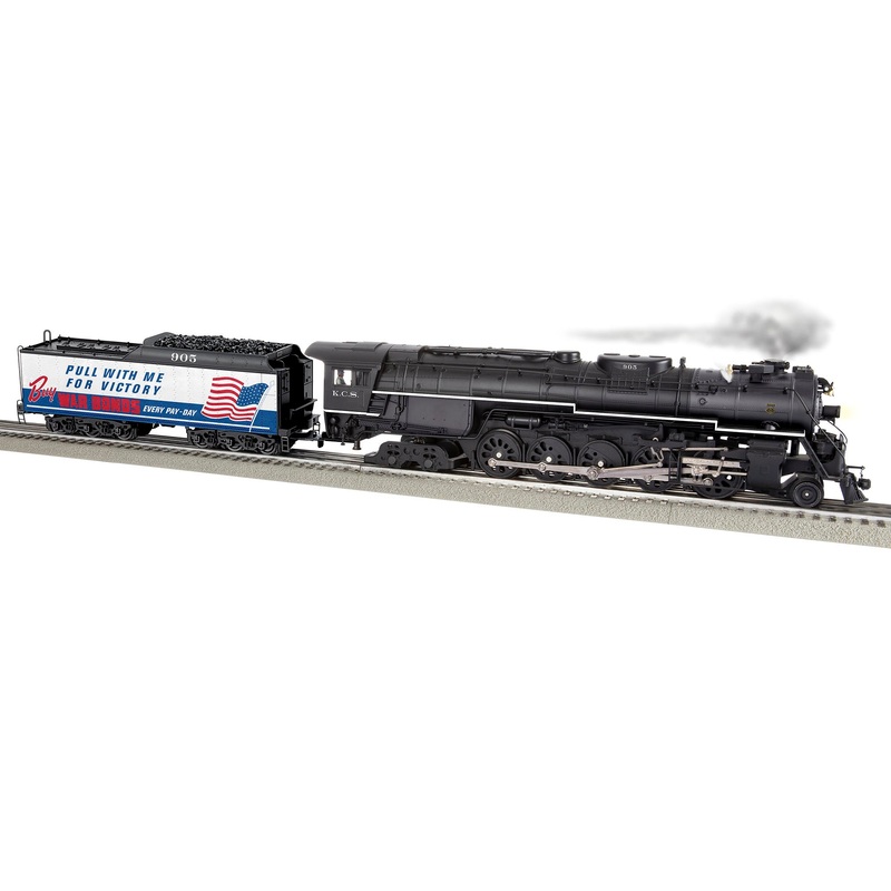 Lionel 2231170 O Scale LEGACY 2-10-4 Steam Locomotive Kansas City Southern KCS 905 BTO