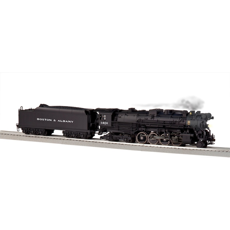 Lionel 2231340 O Scale LEGACY 2-8-4 Berkshire Steam Locomotive Boston & Albany B&A 1401 BTO