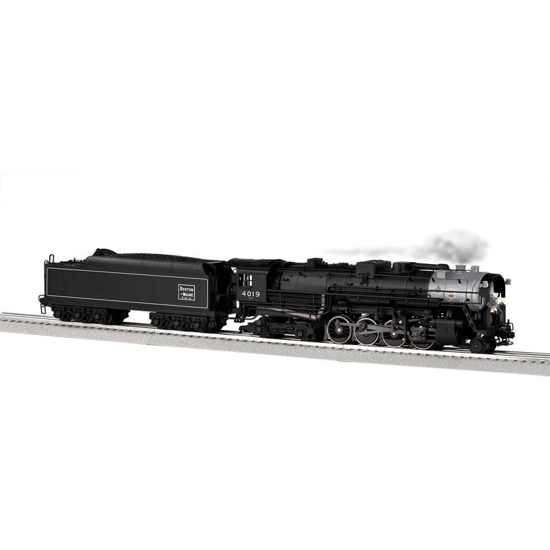 Lionel 2231350 O Scale LEGACY 2-8-4 Berkshire Steam Locomotive Boston & Maine BM 4019 BTO