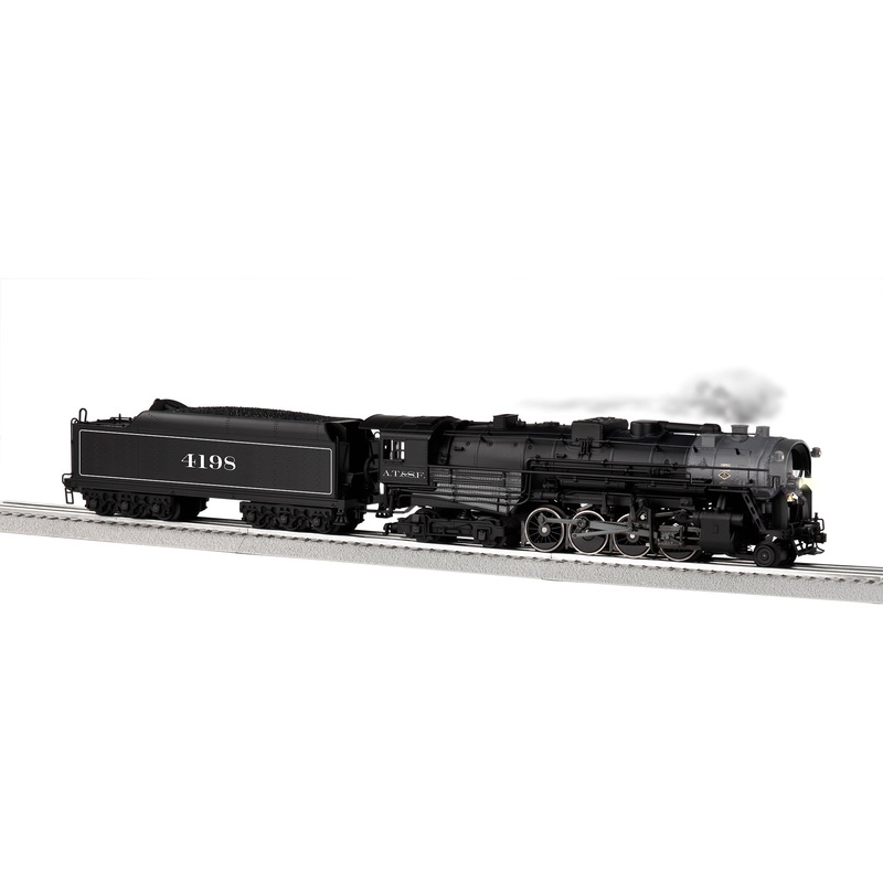 Lionel 2231370 O Scale LEGACY 2-8-4 Berkshire Steam Locomotive Santa Fe ATSF 4198 BTO