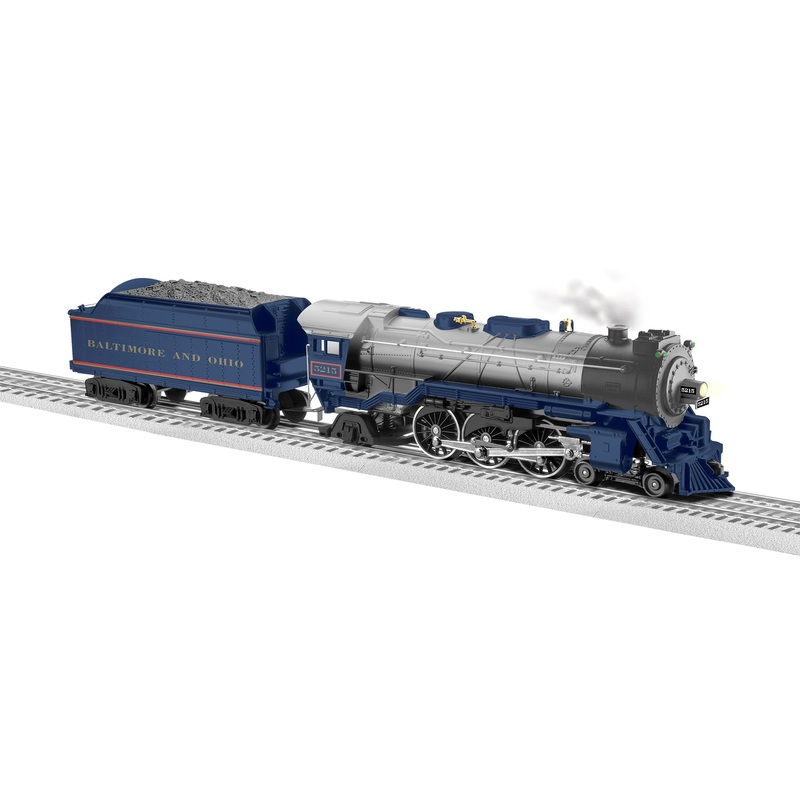 Lionel 2232100 O Gauge LionChief 2.0 4-6-2 Pacific Steam Loco Baltimore & Ohio B&O 5215