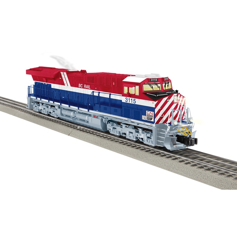 Lionel 2233459 O Scale LEGACY GE ES44AC GEVo "Non-Powered" Canadian National BCRail Heritage CN 3115