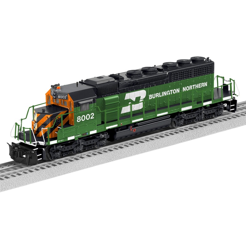 Lionel 2233529 O Scale LEGACY EMD SD40-2 "Non-Powered" Burlington Northern BN 8002 BTO