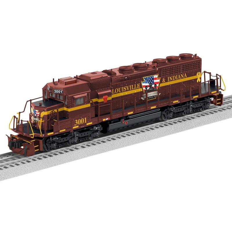 Lionel 2233539 O Scale LEGACY EMD SD40-2 "Non-Powered" Louisville & Indiana 3001 BTO
