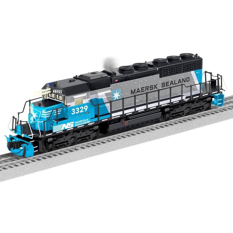 Lionel 2233541 O Scale LEGACY EMD SD40-2 Norfolk Southern Maersk/Sealand NS 3329 BTO