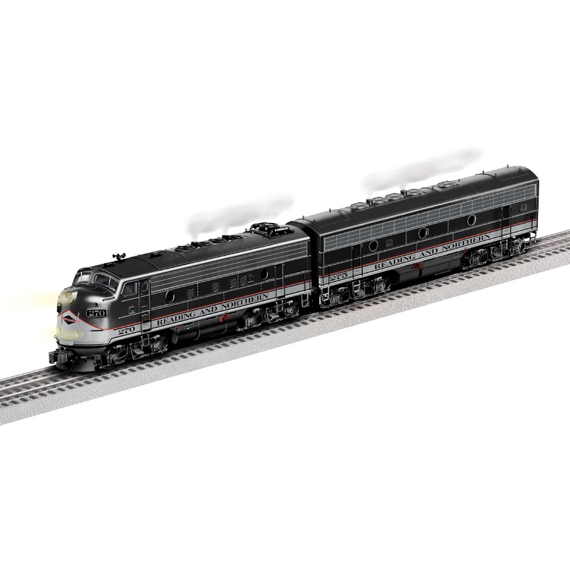 Lionel 2233590 O Scale LEGACY EMD F9 AB Set Reading and Northern RBMN BTO