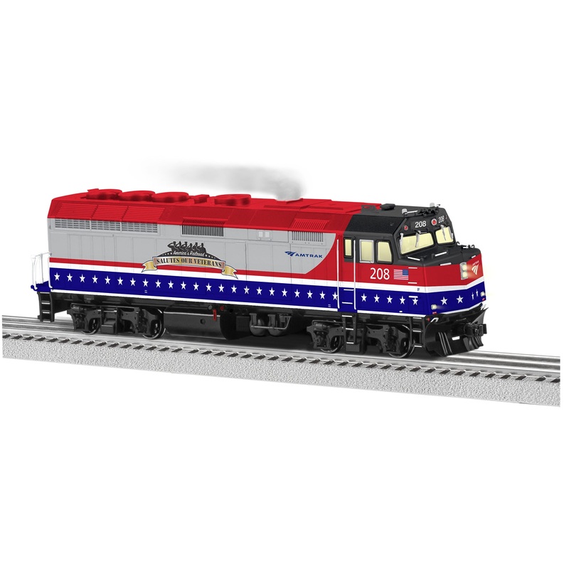 Lionel 2233740 O Scale LEGACY EMD F40PH Amtrak Veterans 208 BTO
