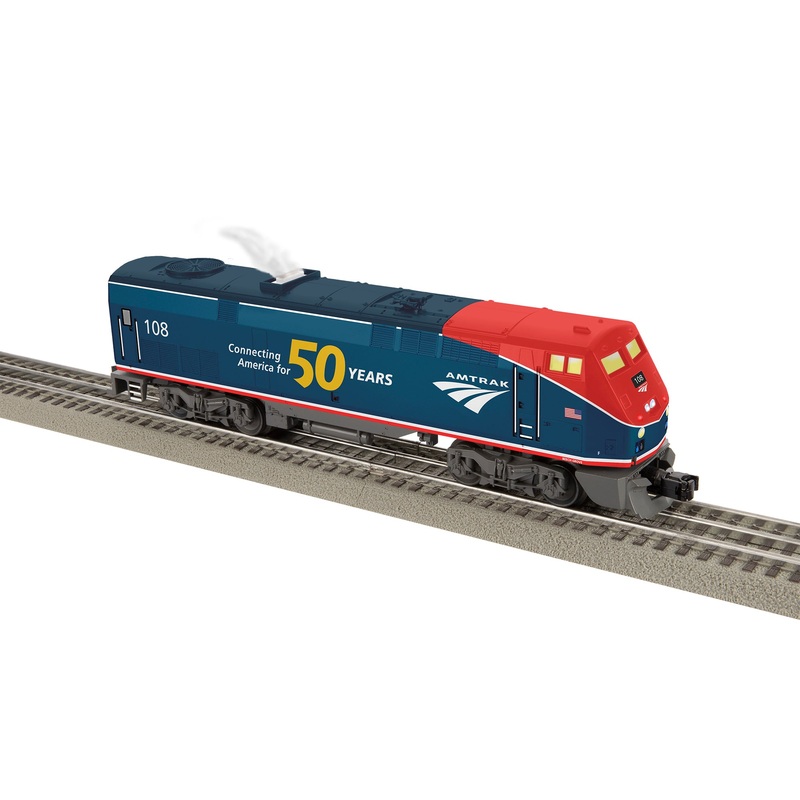 Lionel 2234020 O Gauge LionChief 2.0 GE P42 Genesis Amtrak 50th Anniversary 108
