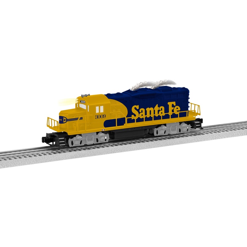 Lionel 2234140 O Gauge LionChief 2.0 EMD GP20 Santa Fe ATSF 3009