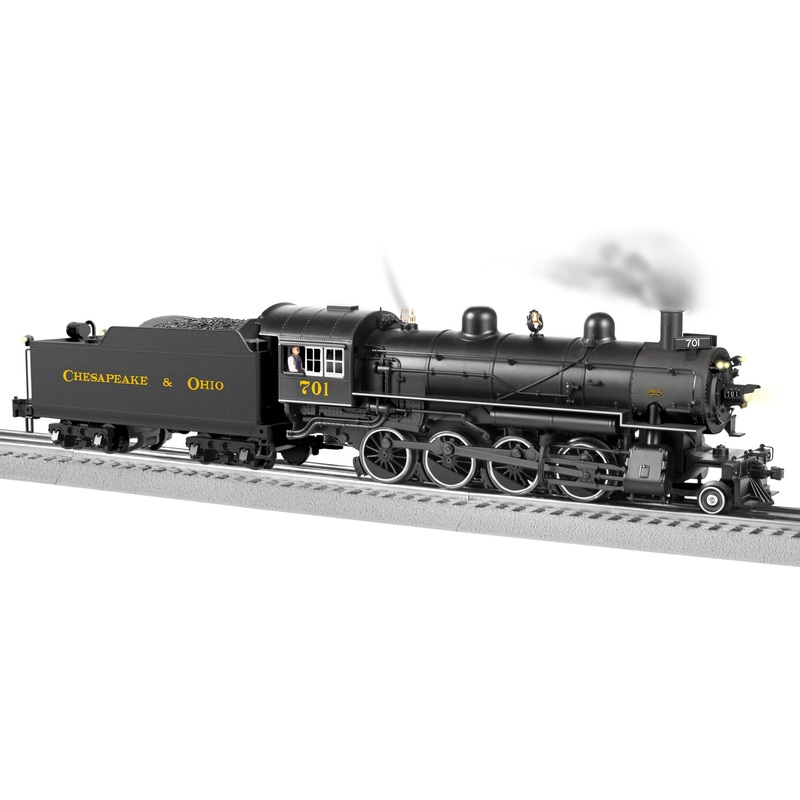 Lionel 2231100 O Scale LEGACY 2-8-0 Steam Locomotive Chesapeake & Ohio C&O 701 (BTO)