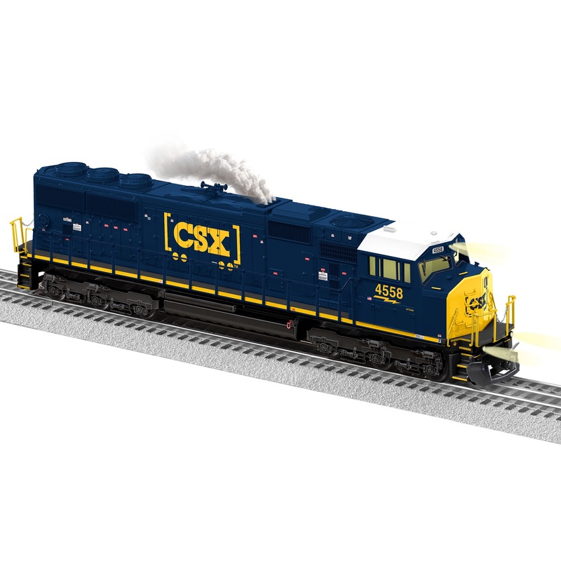Lionel 2233058 O Scale EMD SD70MAC "Railsounds with Superbase" CSX 4558 (BTO)
