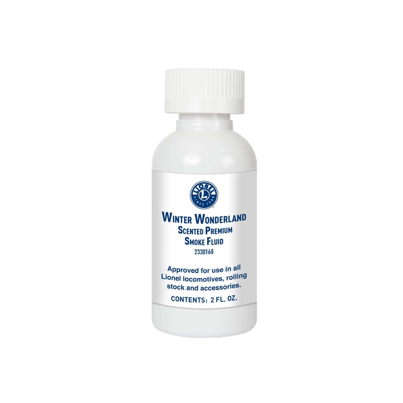Lionel 2330160 Winter Wonderland Multi-Scale Premium Scented Smoke Fluid 2oz