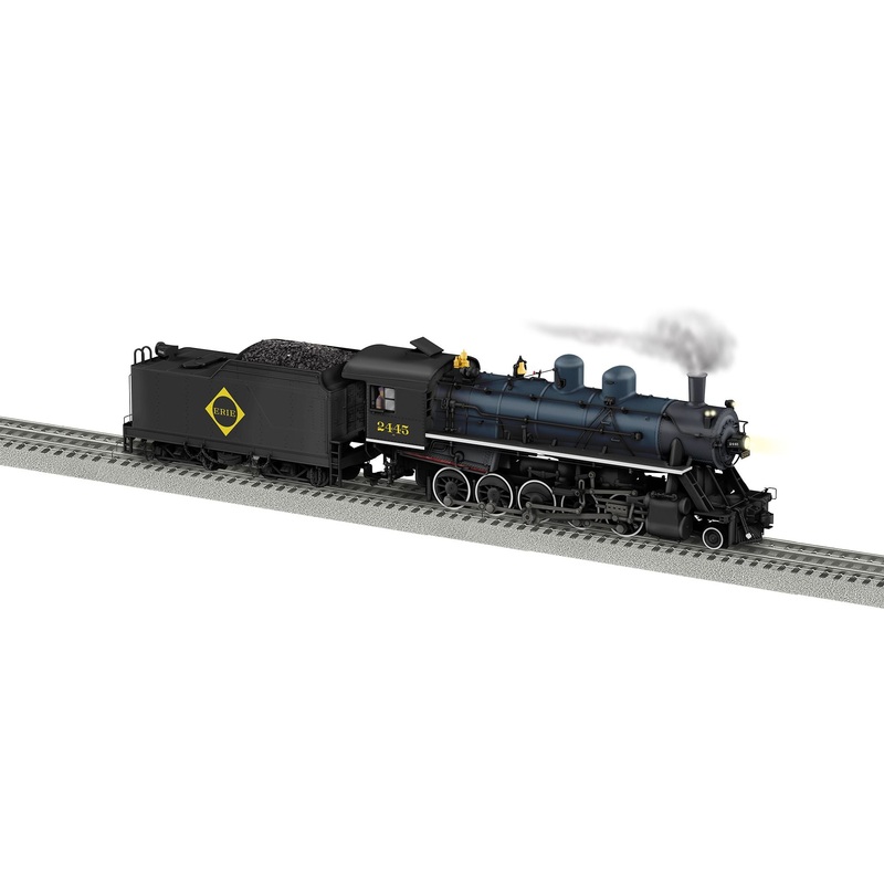 Lionel 2331300 O Scale Legacy Russian Decapod 2-10-0 Steam Loco Erie 2445 - BTO