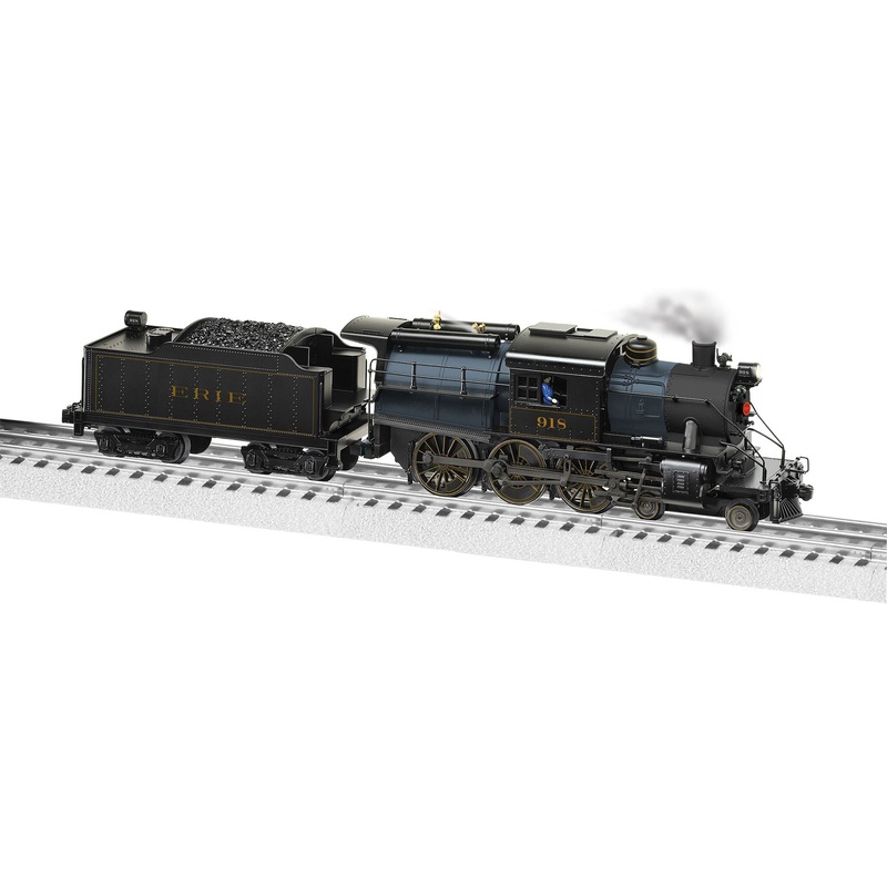 Lionel 2331560 O Scale Legacy Camelback 4-6-0 Steam Loco Erie 918 - BTO