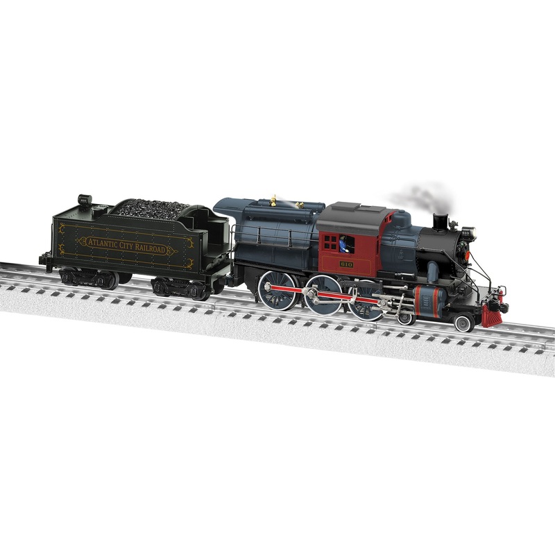 Lionel 2331580 O Scale Legacy Camelback 4-6-0 Steam Loco Atlantic City Railroad 610 - BTO