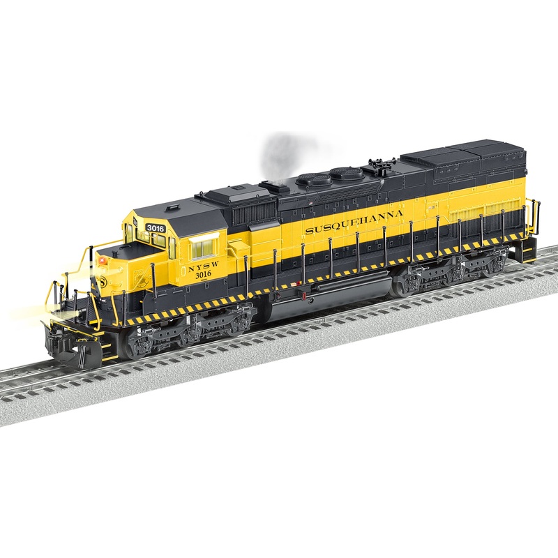 Lionel 2333409 O Scale LEGACY EMD SD40T-2 Susquhanna NY&W 3016 SUPERBASE BTO