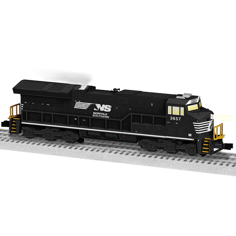 Lionel 2334080 O Gauge LionChief Plus 2.0 GE ET44AC GEVo Norfolk Southern NS 3657