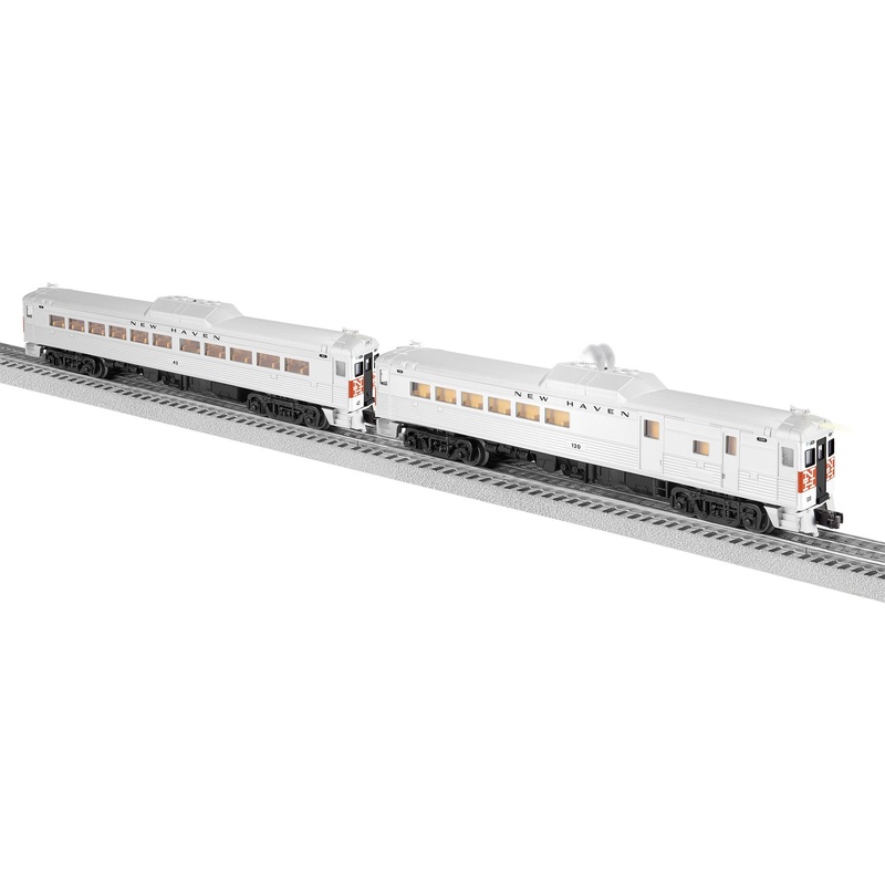 Lionel 2335090 O Gauge LionChief Plus 2.0 Budd RDC2 Combo New Haven NH 120/42