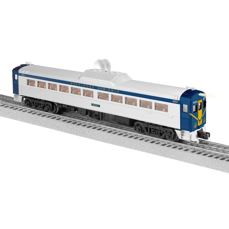 Lionel 2335130 O Gauge LionChief Plus 2.0 Budd RDC1 Baltimore & Ohio B&O 9918