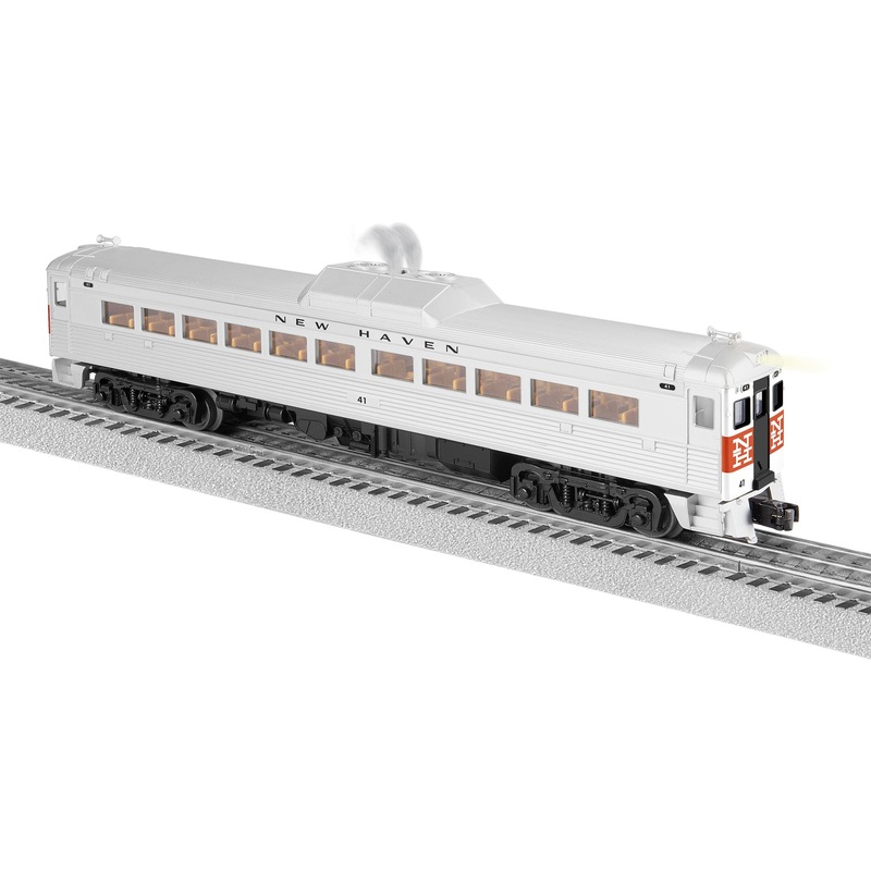 Lionel 2335140 O Gauge LionChief Plus 2.0 Budd RDC1 New Haven NH 41