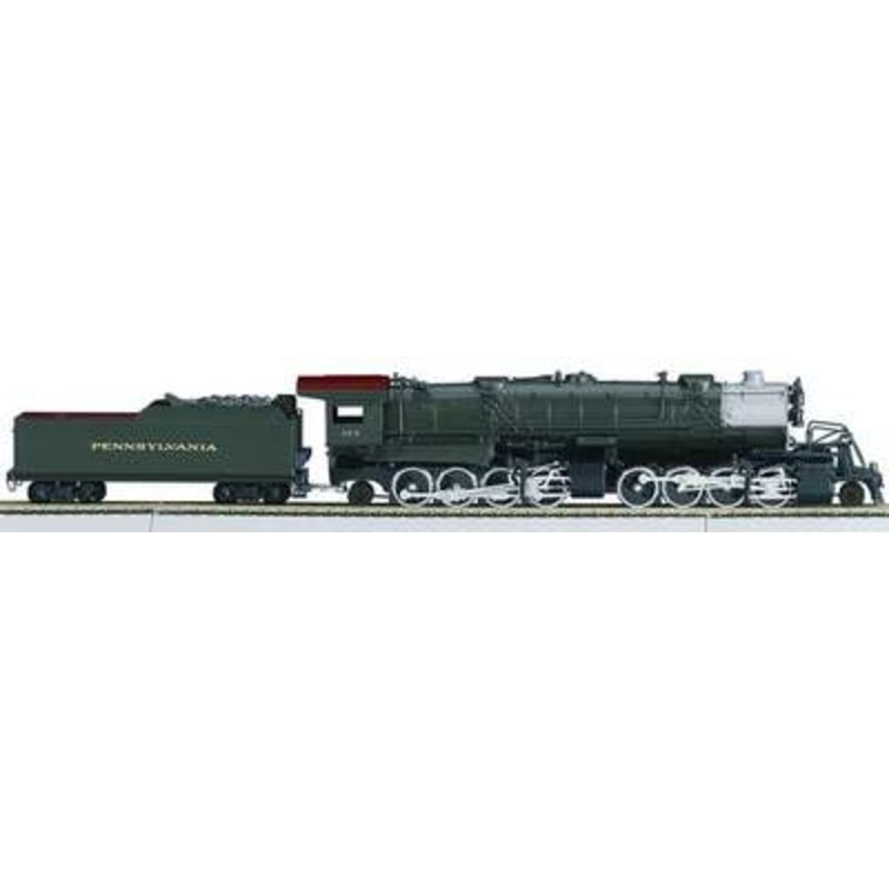 MTH 30-1156-1 O Gauge 2-8-8-2USRA Steam Locomotive PRR 373 with PS1 (BCR) - NOS