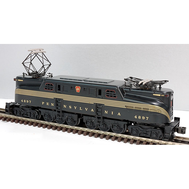 MTH 30-2500 O Guage GG1 Electric Locomotive Brunswick Green 5 Stripe - NOS