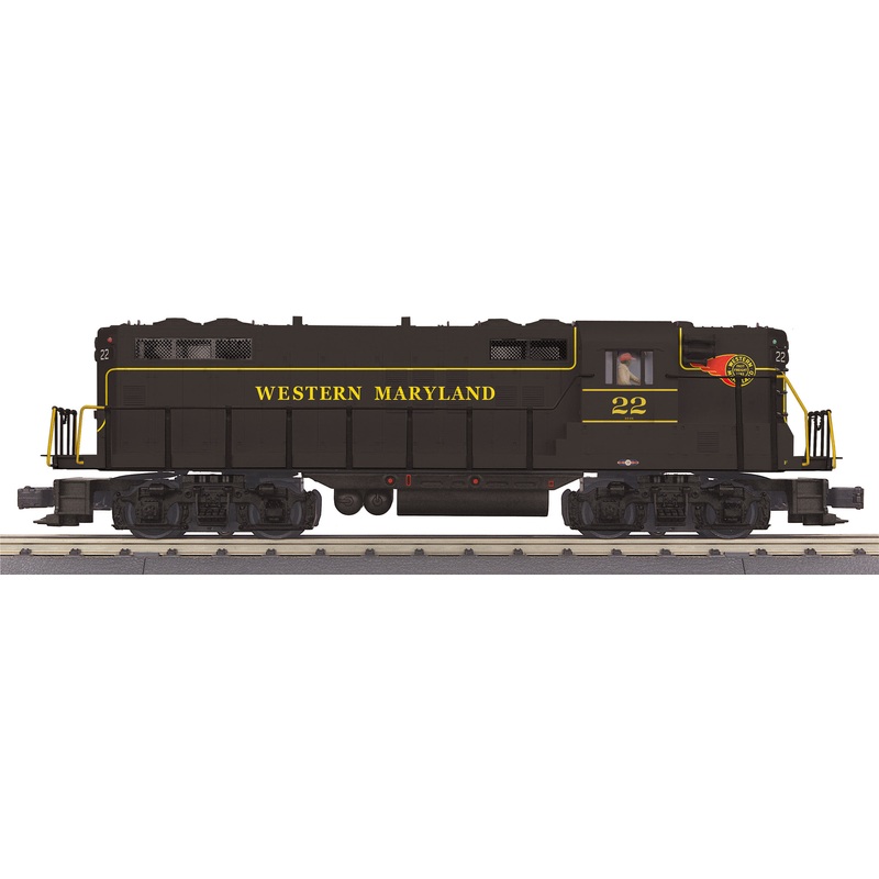 MTH Premier 20-21745-1 O Scale EMD GP7 Diesel Western Maryland WM 22 with PS3
