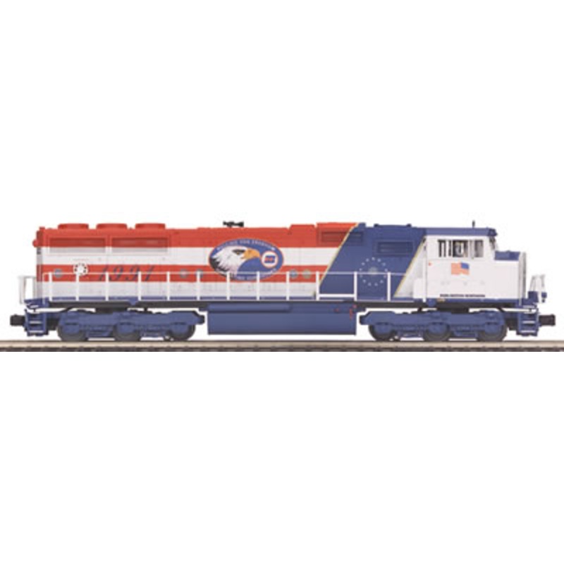 MTH Premier 20-2446-1 O Scale EMD SD60M Diesel Burlington Northern "Support Our Troops" BN 1991 USED