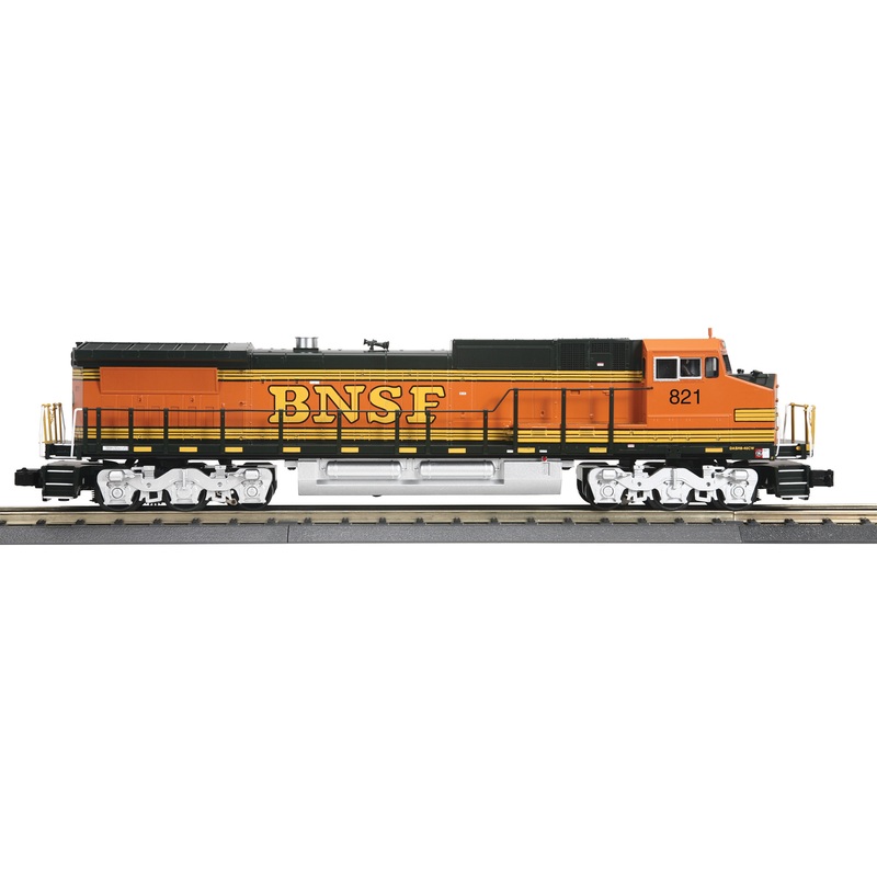 MTH RailKing 30-21090-1 O Gauge GE Dash 8 Diesel Locomotive BNSF 821 with PS3