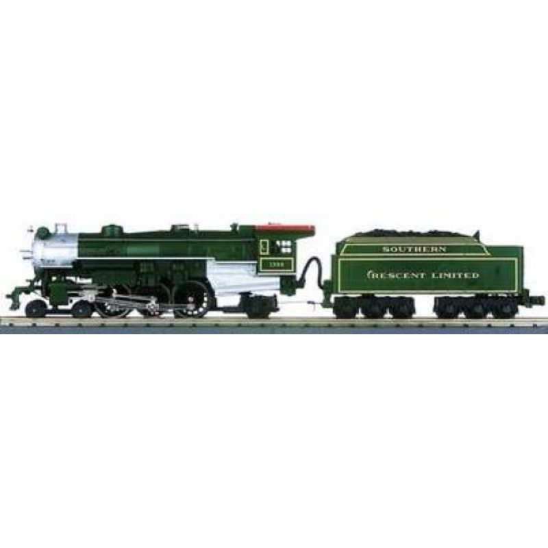 MTH RailKing O Gauge 4-6-2 PS-4 Southern Crescent Steam Loco and 6 Passenger Cars - Like New USED