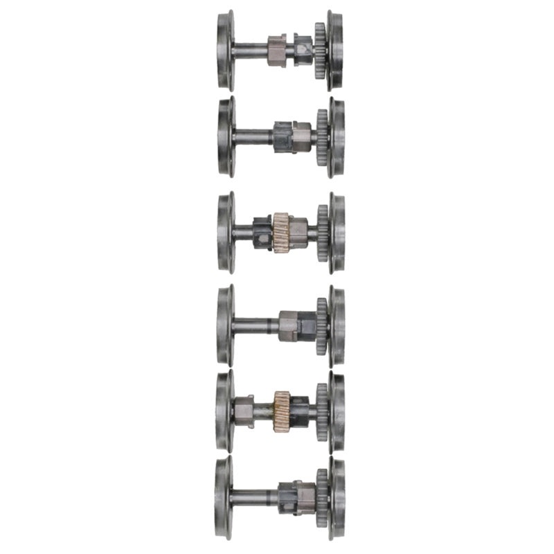 Atlas O Premier 66047 O Scale Replacement Locomotive Wheel Set for 2 Rail 6 Axle Diesel